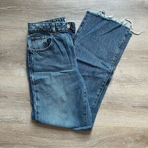 Garage Blue Straight Leg Jeans